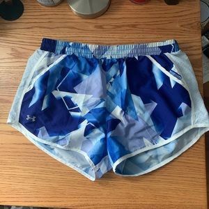 Under Armour Shorts (Blue Pattern)